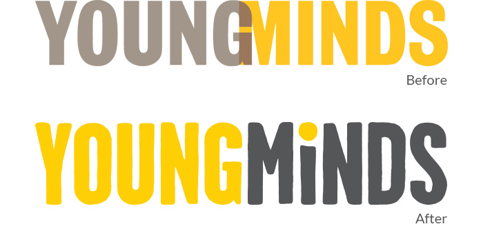 YoungMinds Logo Development