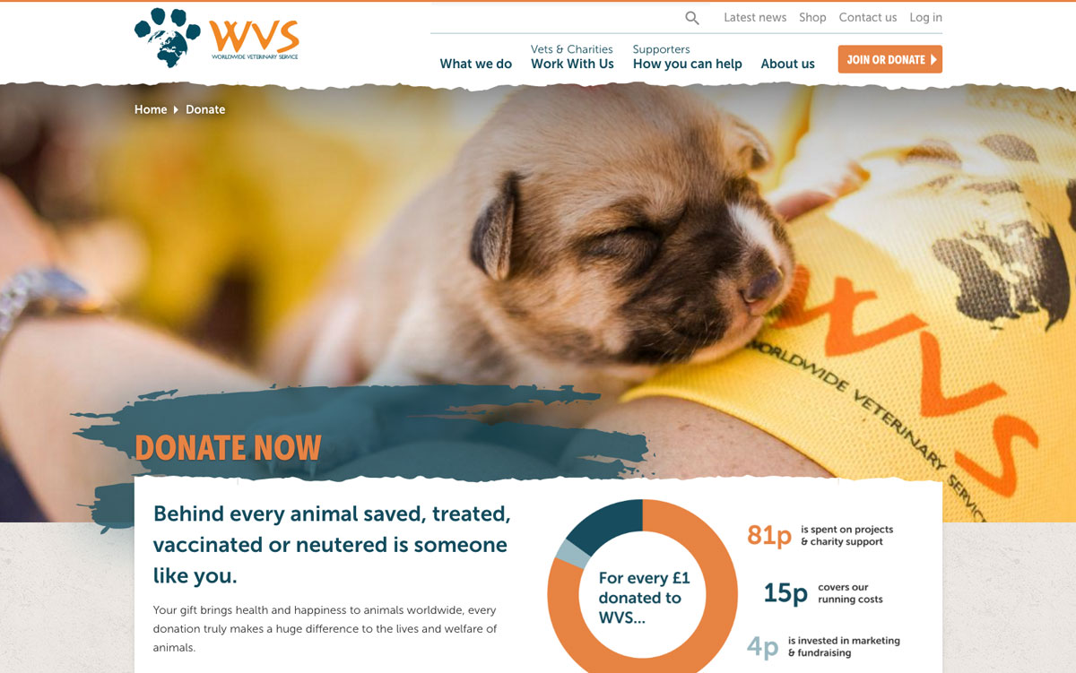 Worldwide Veterinary Service Homepage