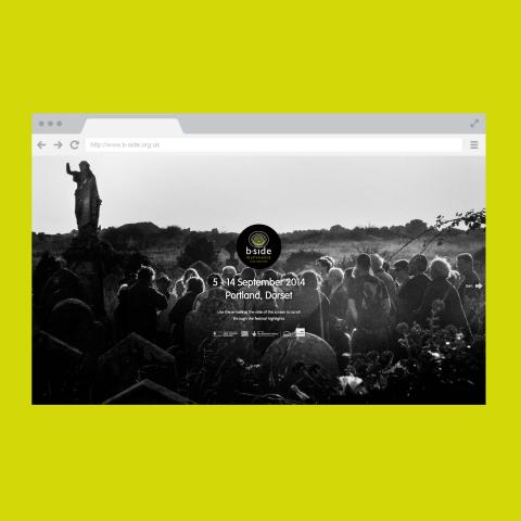 B-Side Arts Festival Website Design