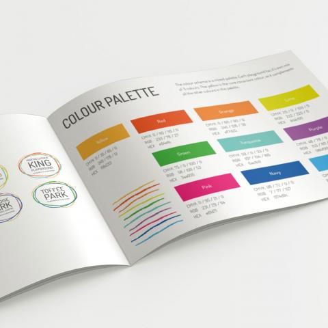 Brand guidelines for charity