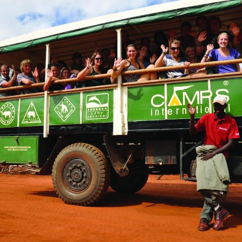 Camps International Travel Charity Branding Design