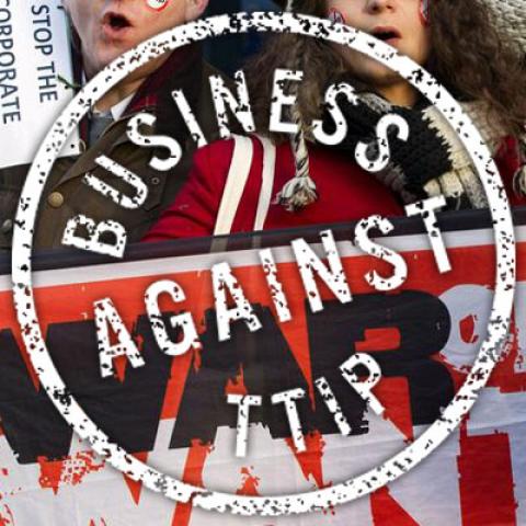 Business Against TTIP Campaign Microsite Design