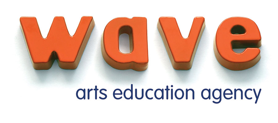 Wave Arts Education Agency Logo Branding Design